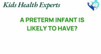 What Challenges Do Preterm Infants Face in Their Early Lives?