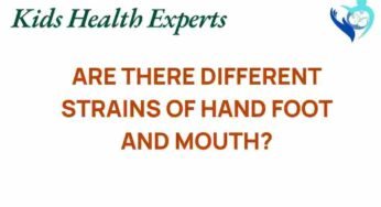 Unraveling the Mystery: Are There Different Strains of Hand, Foot, and Mouth Disease?