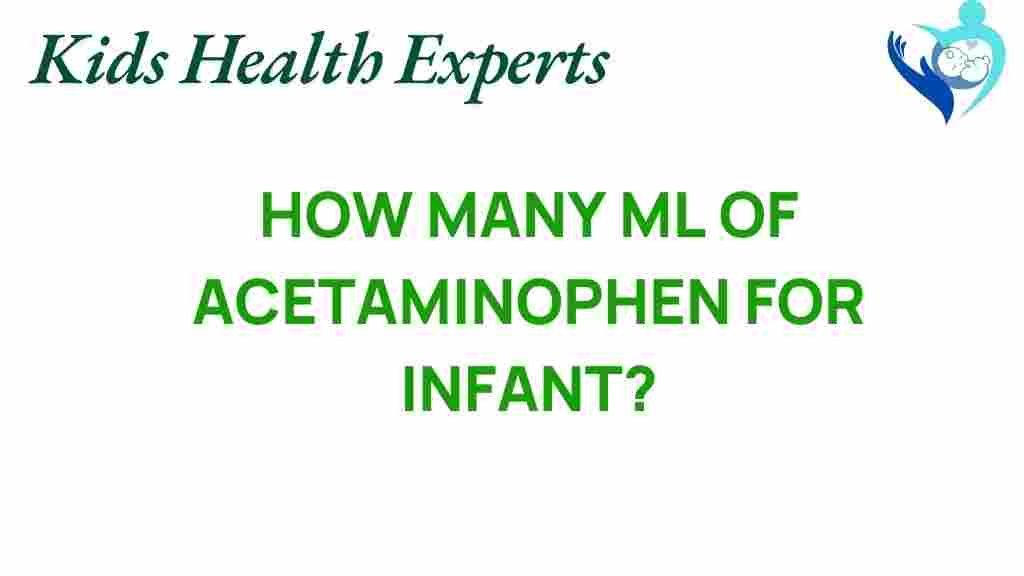 acetaminophen-infant-dosage