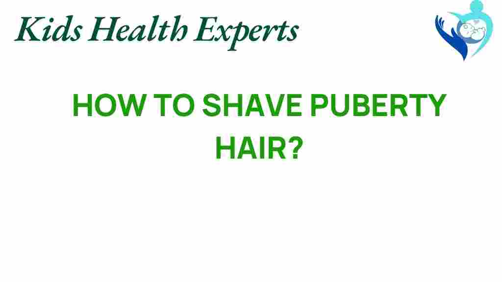 puberty-hair-grooming-tips
