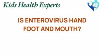 Is Enterovirus Hand, Foot, and Mouth Disease? Unraveling the Truth