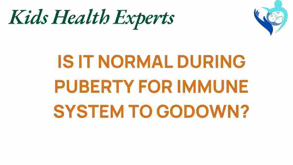 is-immune-system-decline-puberty