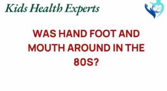 Unearthing the Past: Was Hand, Foot, and Mouth Disease Common in the ’80s?
