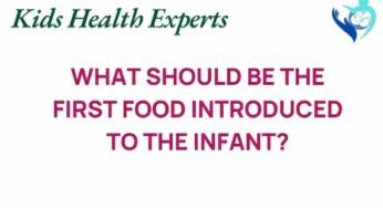 Unlocking the Mystery: What’s the Best First Food for Infants?