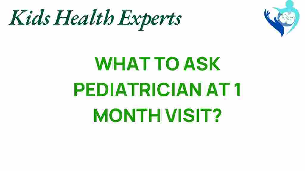 pediatrician-1-month-visit-questions