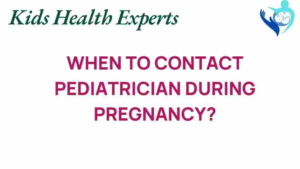 pediatrician-contact-pregnancy