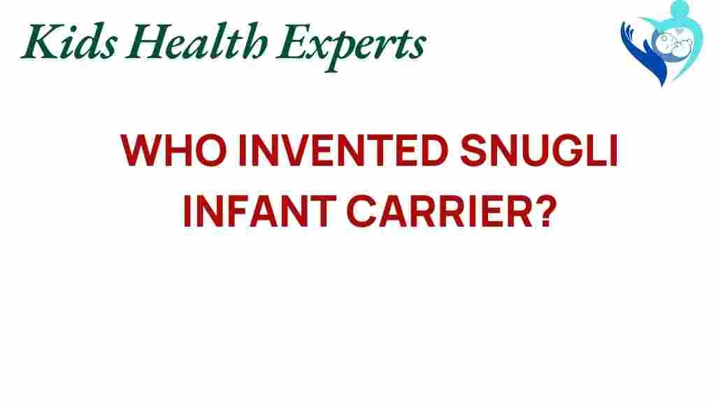 snugli-infant-carrier-invention